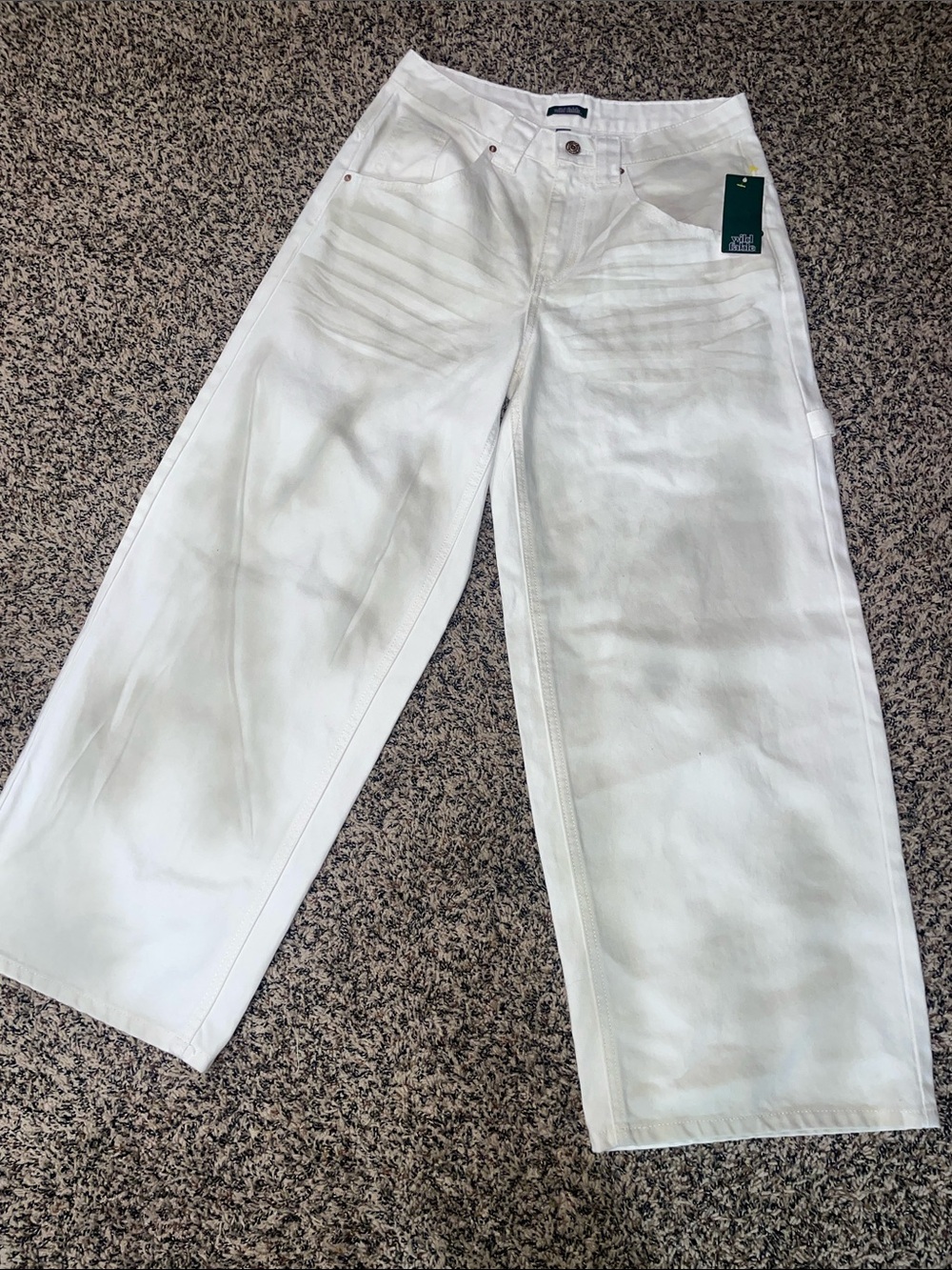 Trending Tending Off White Dirty Denim Jeans Grunge Wild Fable Var Sizes | NWT